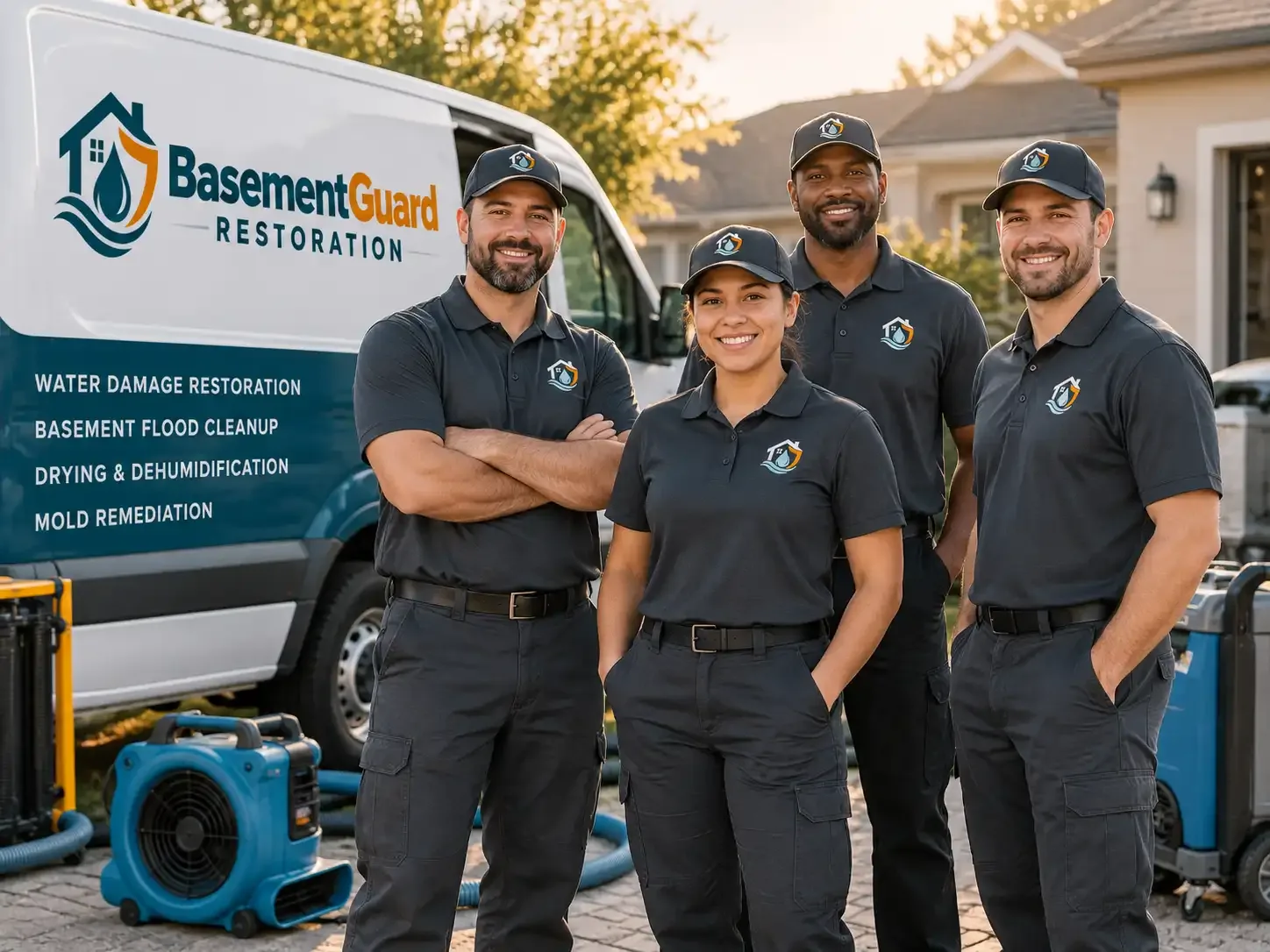 Basement Water Damage Restoration company in Mcadoo, PA